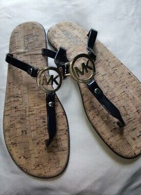 Michael Kors Thong Sandals Size 10